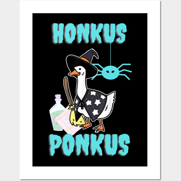 Honkus Ponkus | Honkus Ponkus Duck | Halloween Wall Art by OrionBlue